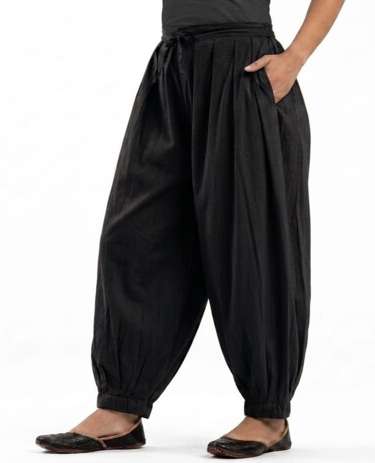 Pure Cotton Solid Women ["Black"] Salwar-image-39