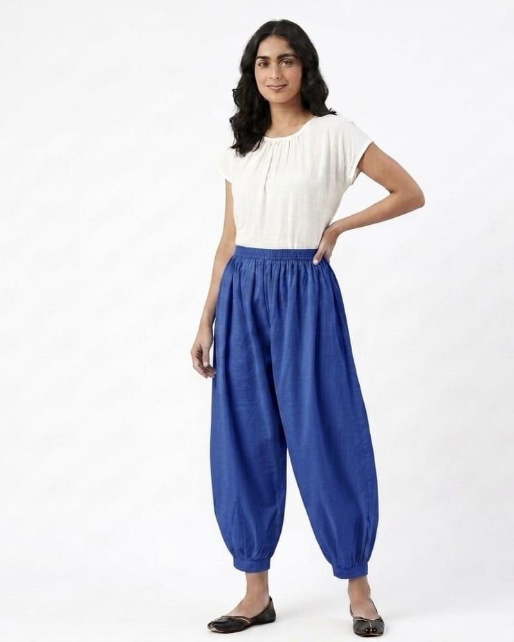 sitarama Pure Cotton Solid Women ["Blue"] Salwar-picture-44