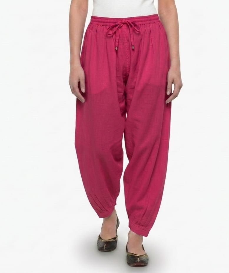 radharaaman fashion Pure Cotton Solid Women ["Pink"] Salwar-picture-45