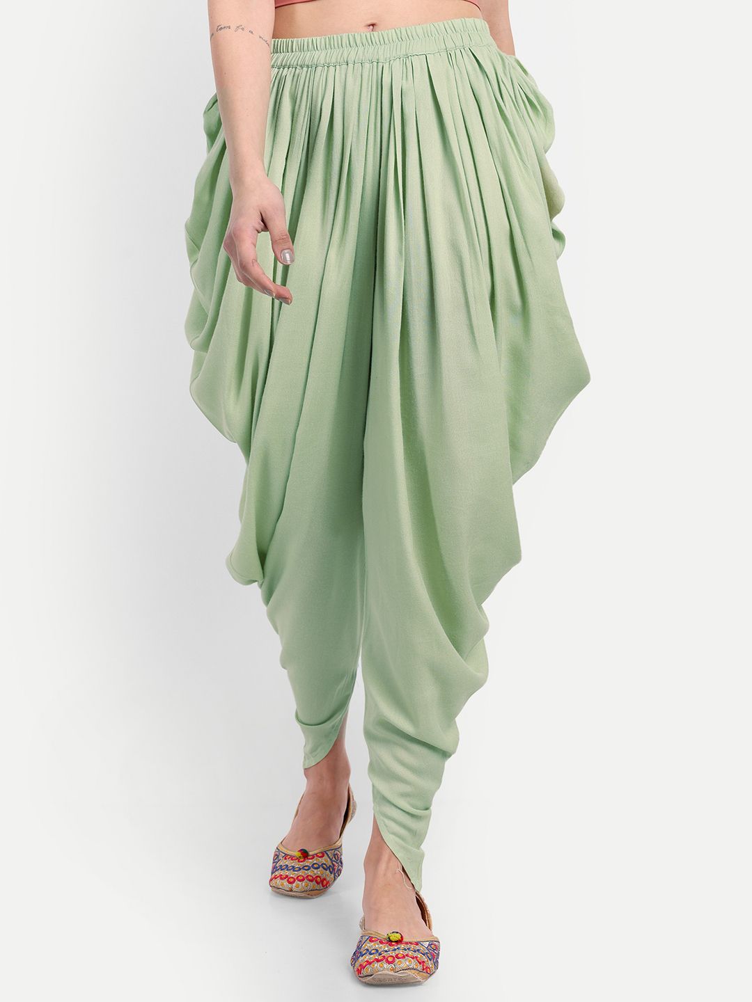 BOND HR Rayon Fabric Dhoti Pant Solid Women Dhoti