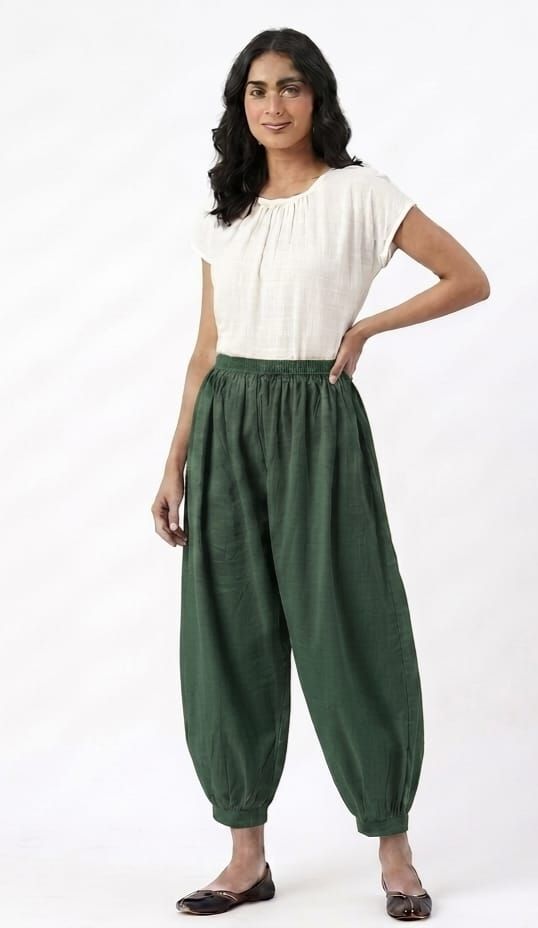 sitarama Pure Cotton Solid Women ["Light Green"] Salwar-picture-22