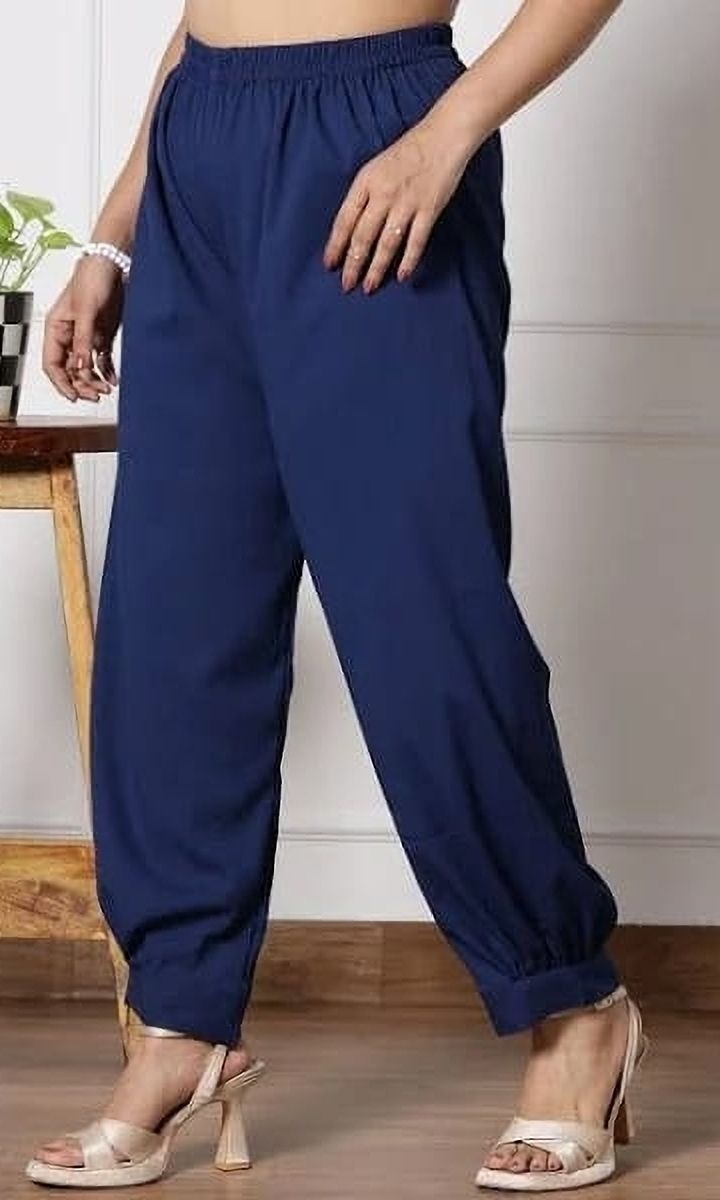 Pure Cotton Solid Women ["Blue"] Salwar-image-28
