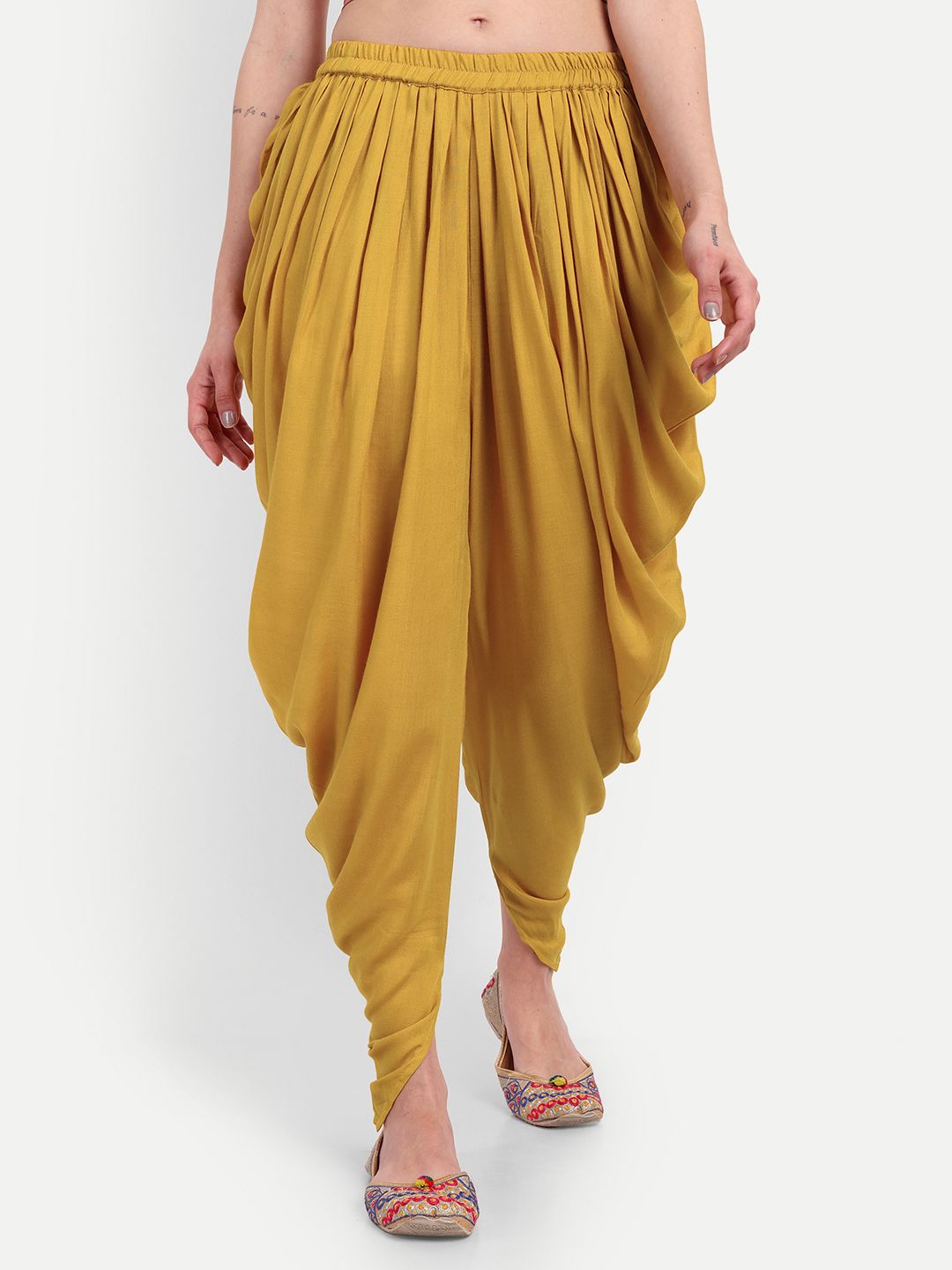 BOND HR Rayon Fabric Dhoti Pant Solid Women Dhoti