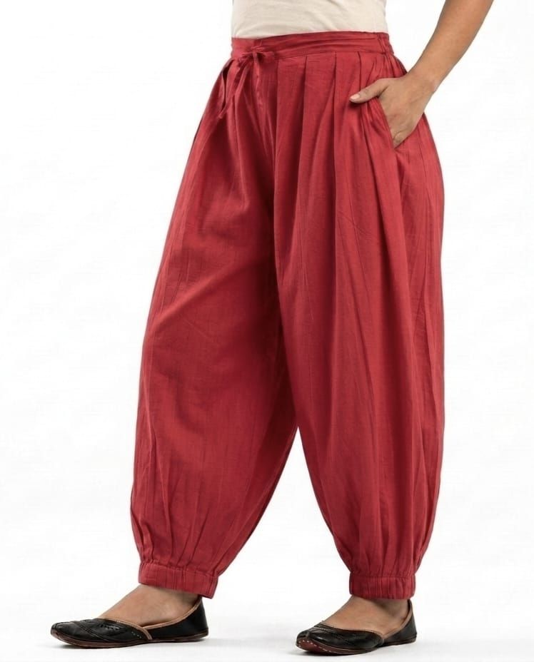 sitarama Pure Cotton Solid Women ["Red"] Salwar-picture-42
