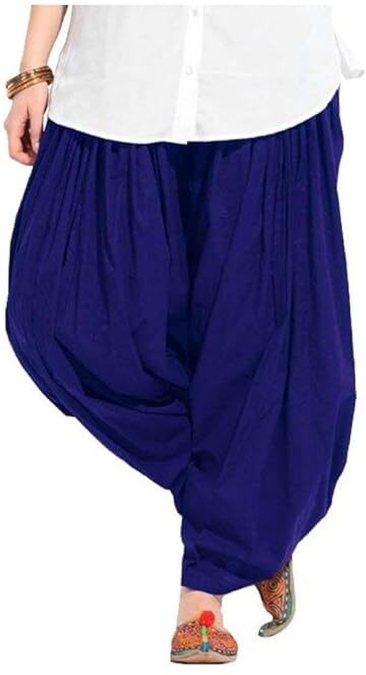 atriyo Pure Cotton Solid Women ["Blue"] Salwar-picture-31