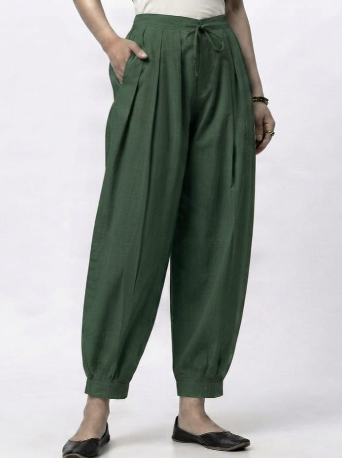 sitarama Pure Cotton Solid Women ["Green"] Salwar-picture-27