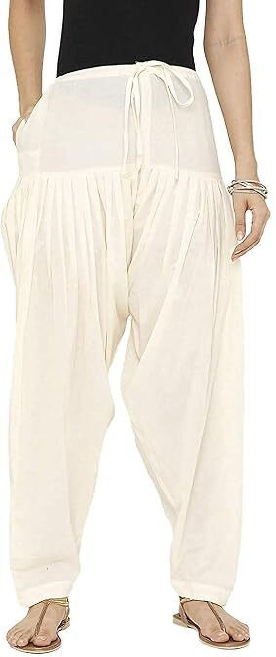 atriyo Pure Cotton Solid Women ["Blue"] Salwar-picture-32