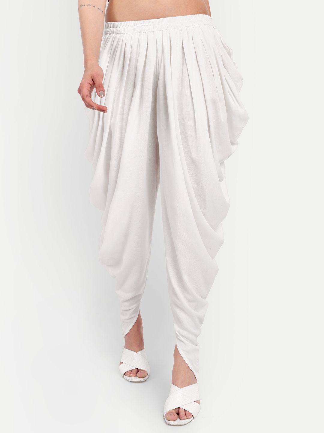 BOND HR Rayon Fabric Dhoti Pant Solid Women Dhoti