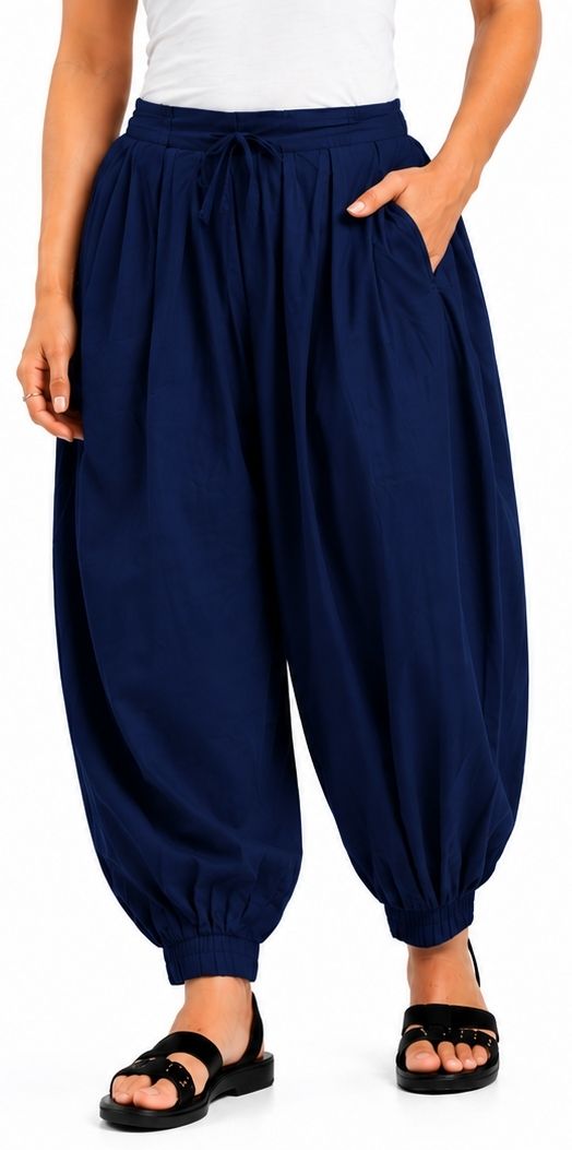 Pure Cotton Solid Women ["Blue"] Salwar-image-23