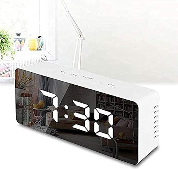 het enterprise Digital White Clock-picture-25