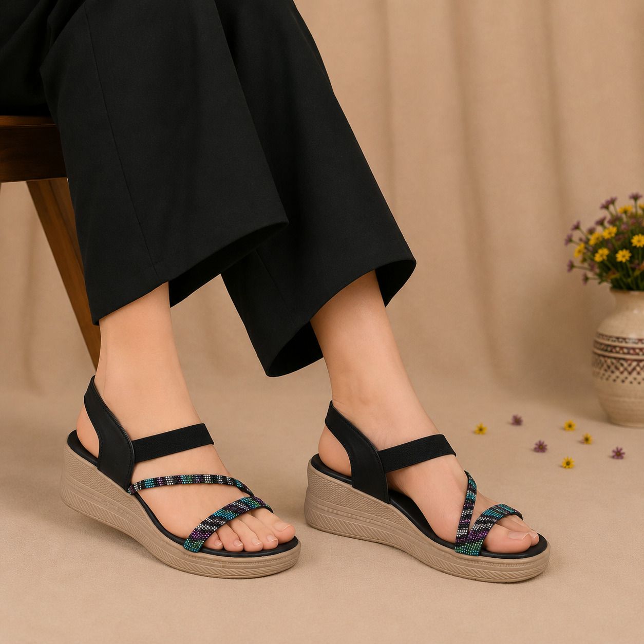 Women Wedges Sandal-image-47