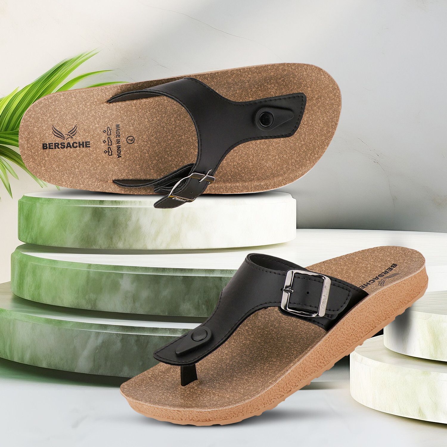 bersache Men Flip Flops-picture-11