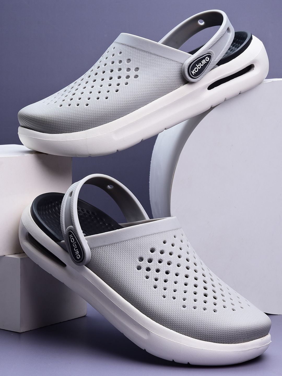 Men Turbo Glide Extra Soft|Comfortable|Lightweight|Adjustable Back Strap KF-194 Clogs Sandal-image-26