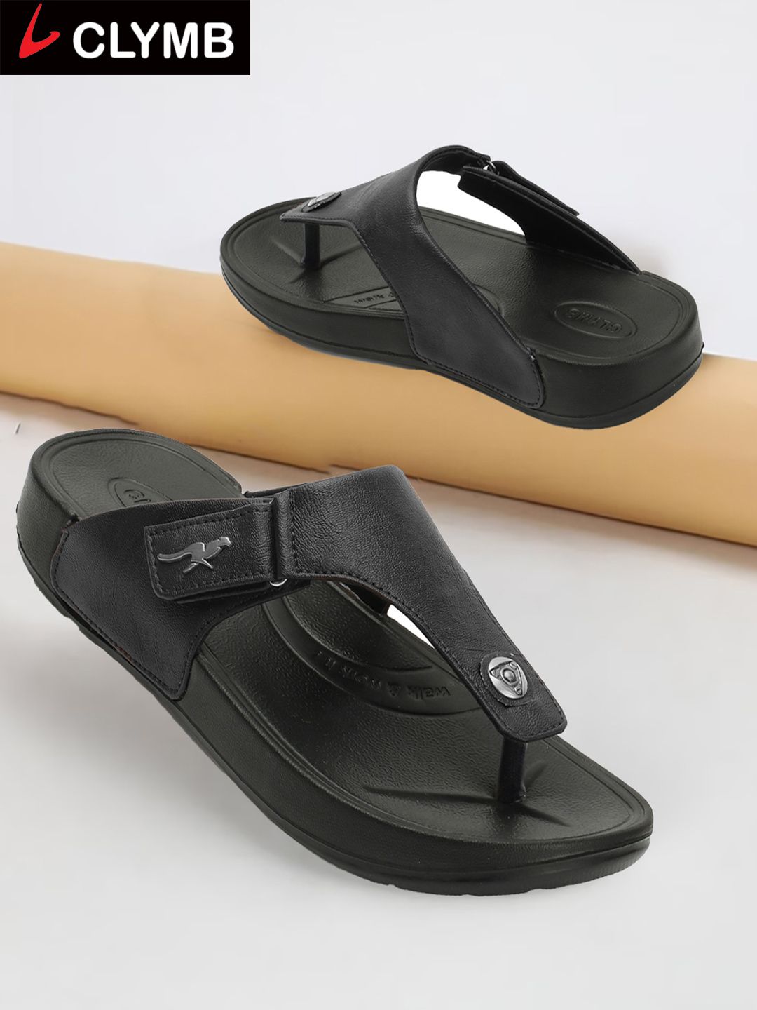 clymb Men Synthetic|Ultralightweight|Comfort|Summer Trendy|Outdoors Casual Sandal-picture-27