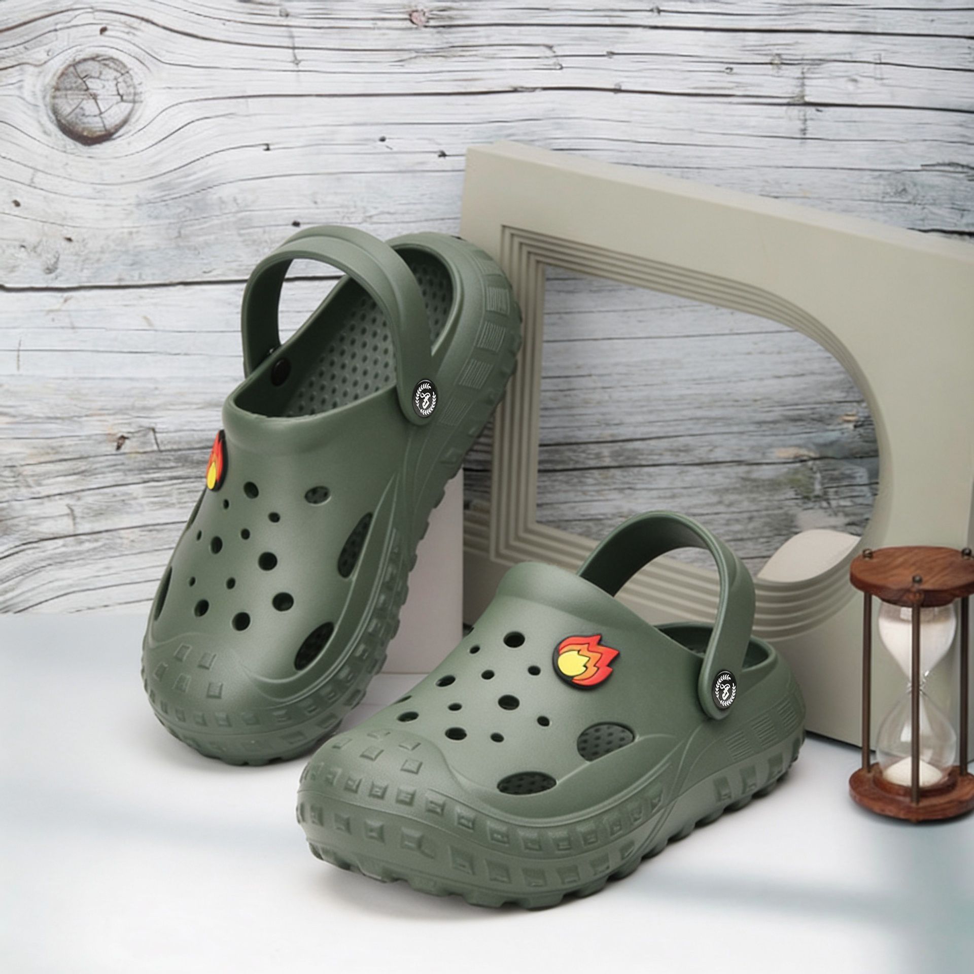 impakto by ajanta Men Clogs, Lightweight & Breathable EVA Waterproof Slip-Ons for Casual Use Clogs Sandal-picture-15