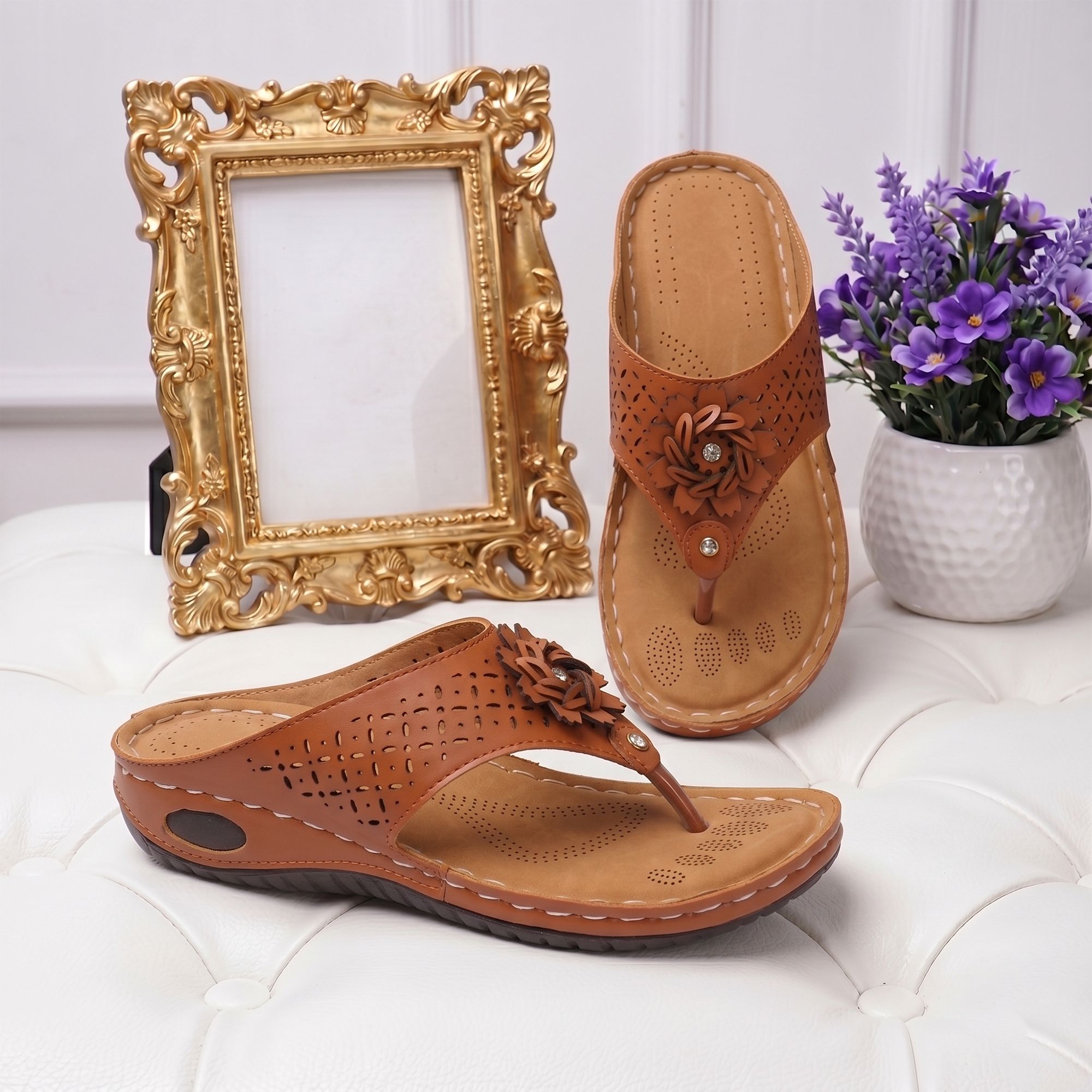 Women Flats Sandal-image-8
