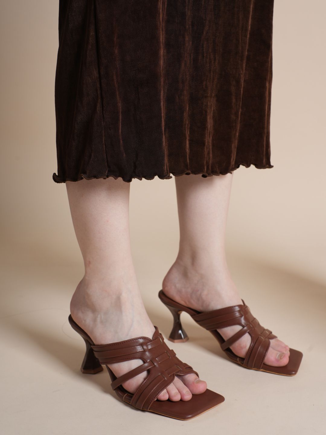 mast & harbour Women Heels Sandal-picture-11