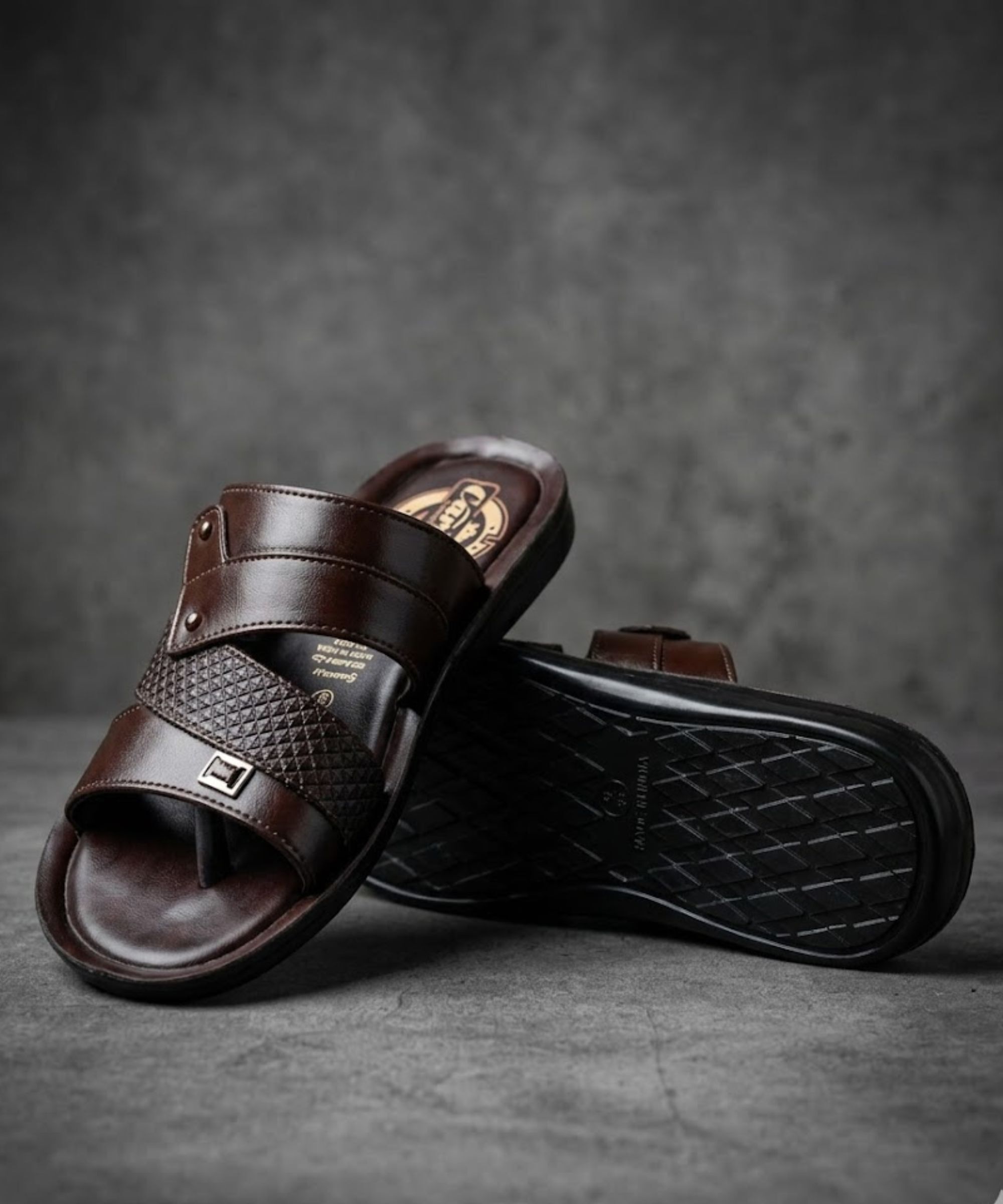 carbon Men Flats Sandal-picture-14
