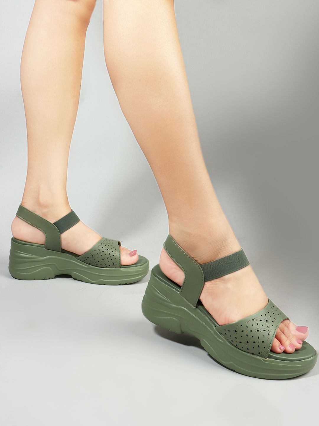 Women Wedges Sandal-image-3