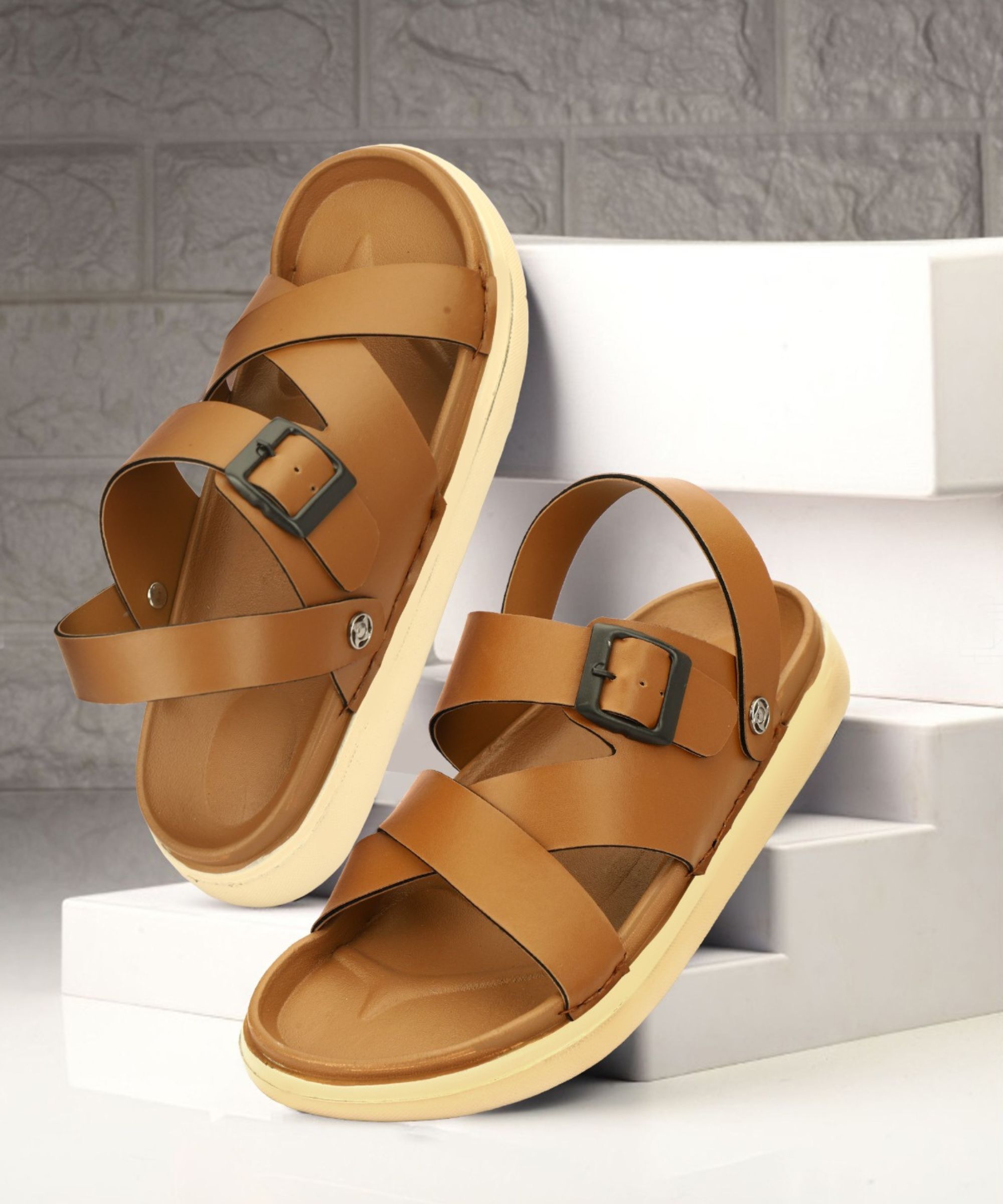 footken Men Flats Sandal-picture-39