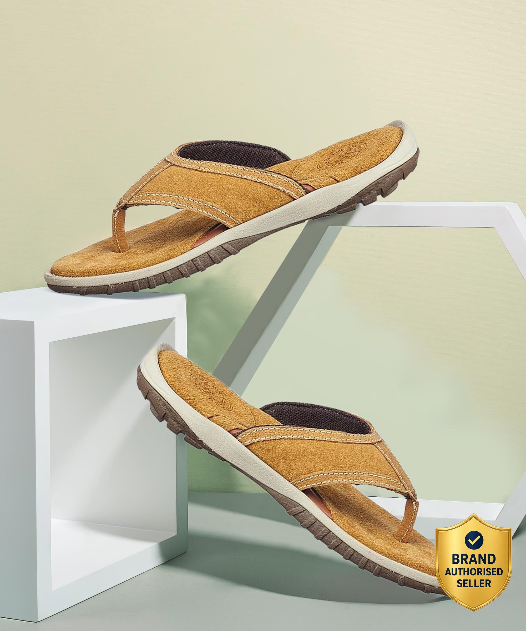 Men Comfortable Soft Sole Lightweight Home Wear Flats Sandal-image-8