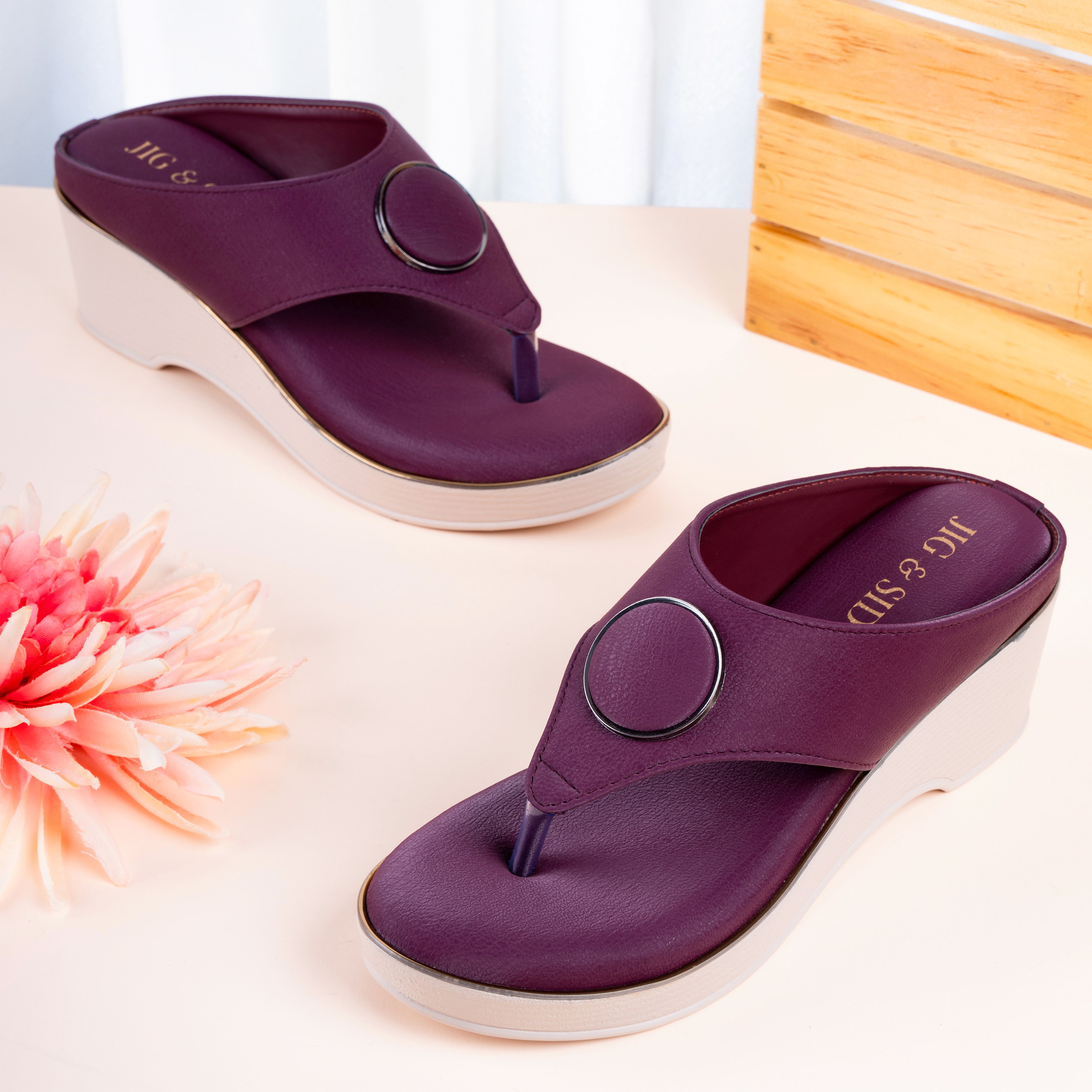 jig & sid Women Wedges Sandal-picture-21