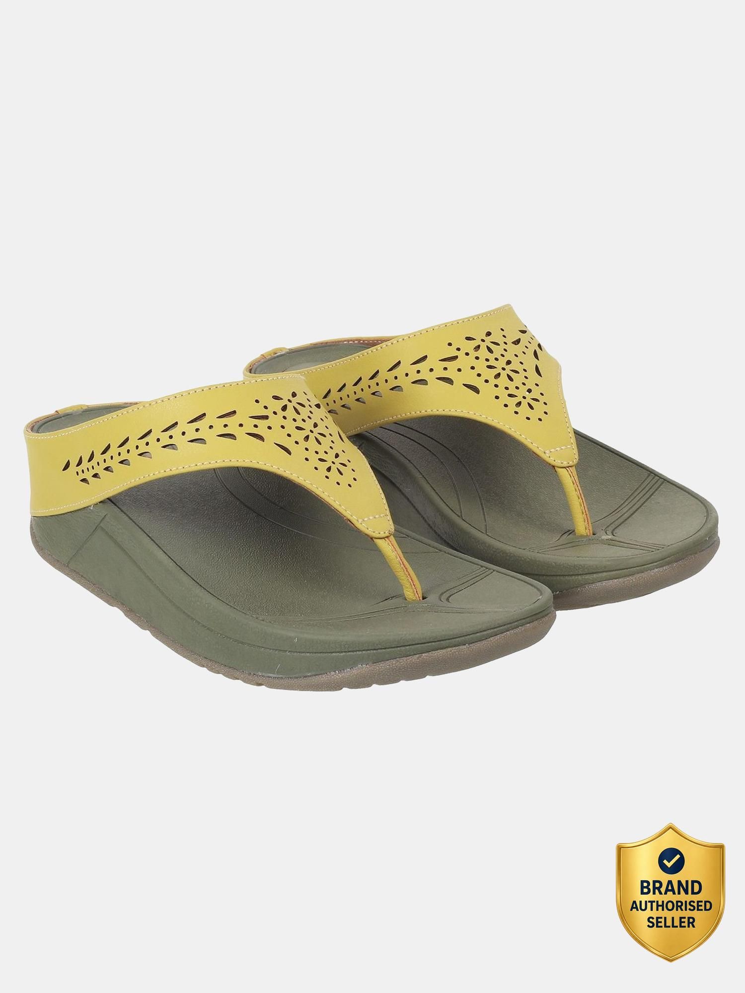 Women OpenToeFlatswithLaserCuts Wedges Sandal-image-22