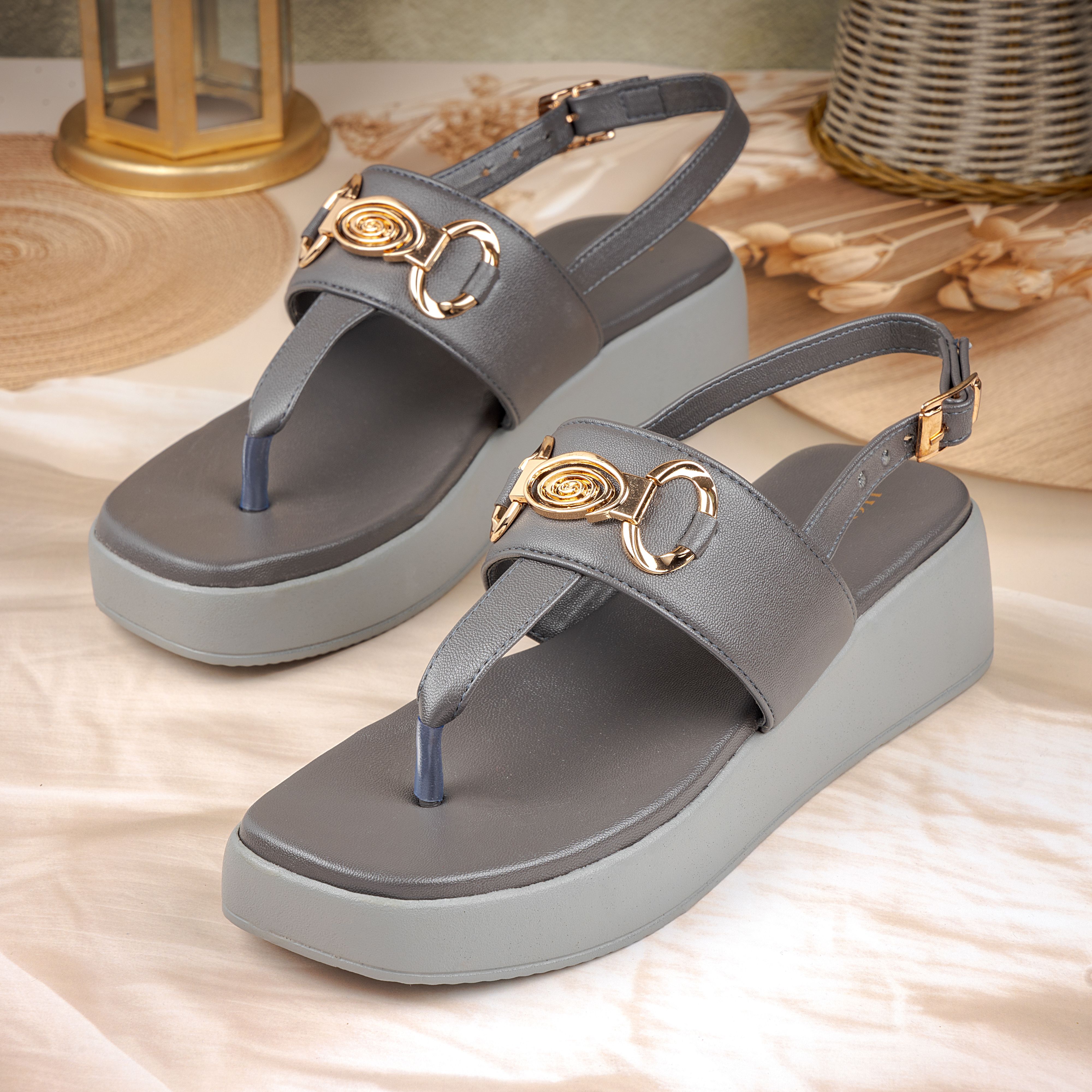 jig & sid Women Wedges Sandal-picture-34