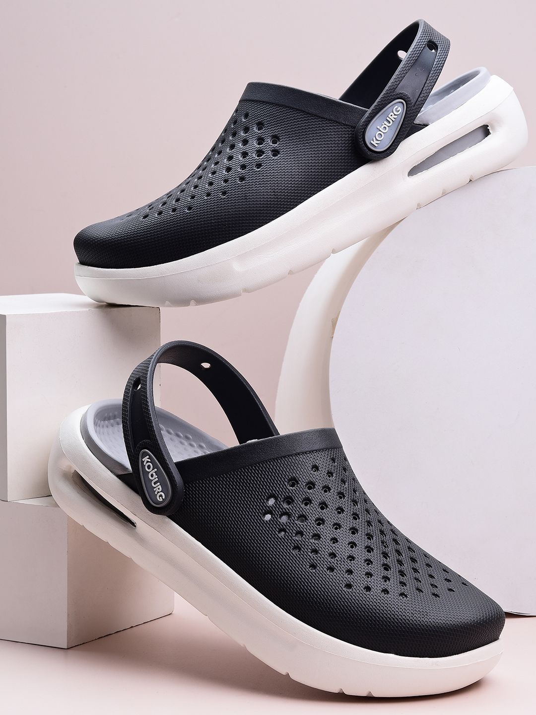 Men Turbo Glide Extra Soft|Comfortable|Lightweight|Adjustable Back Strap KF-194 Clogs Sandal-image-46