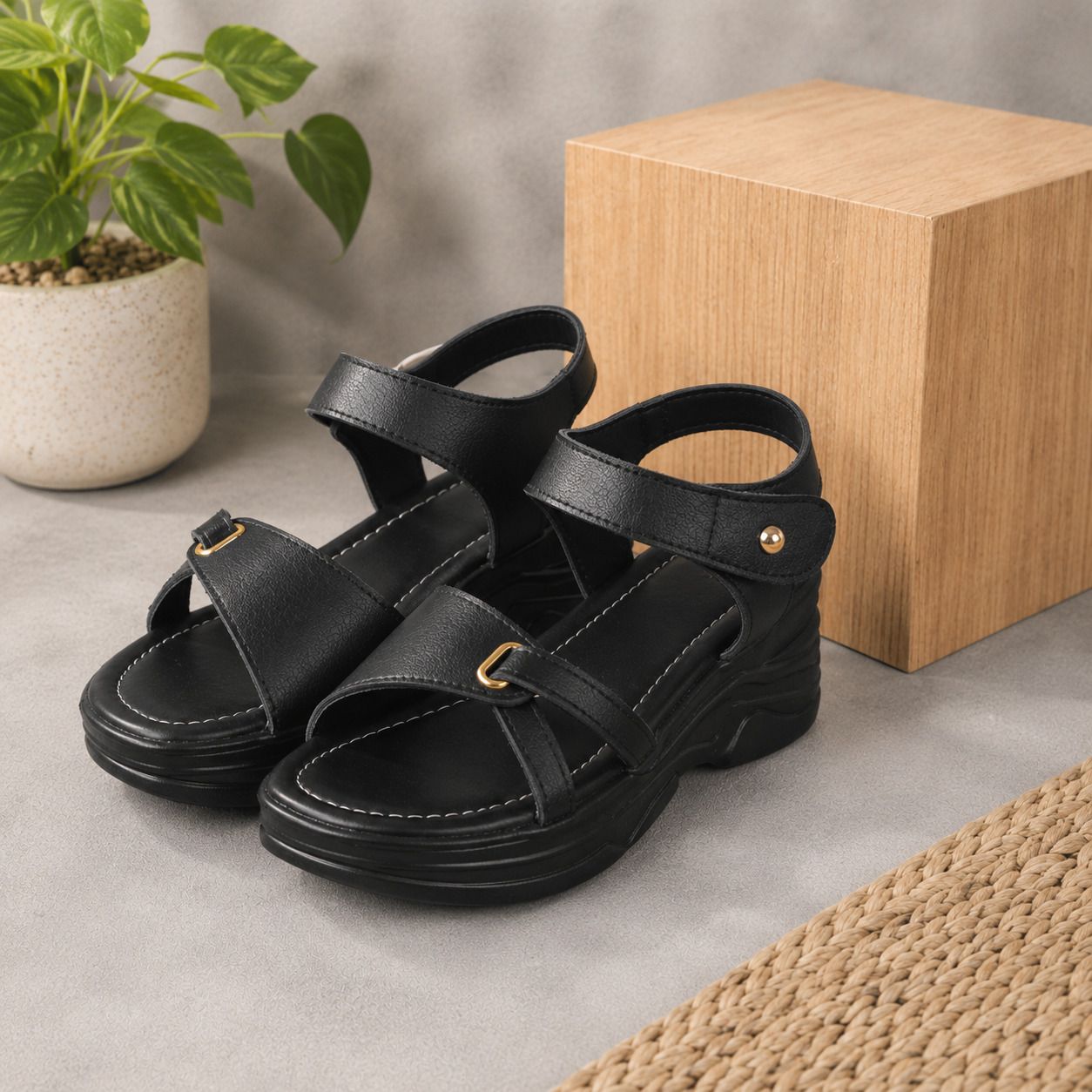 Women Wedges Sandal-image-36