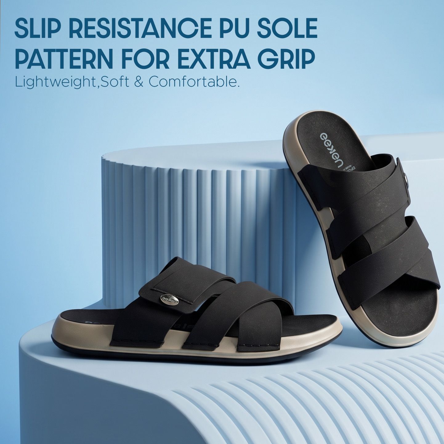 paragon Men Lightweight Stylish Slip Resistant Sole Washable Sandal-picture-44