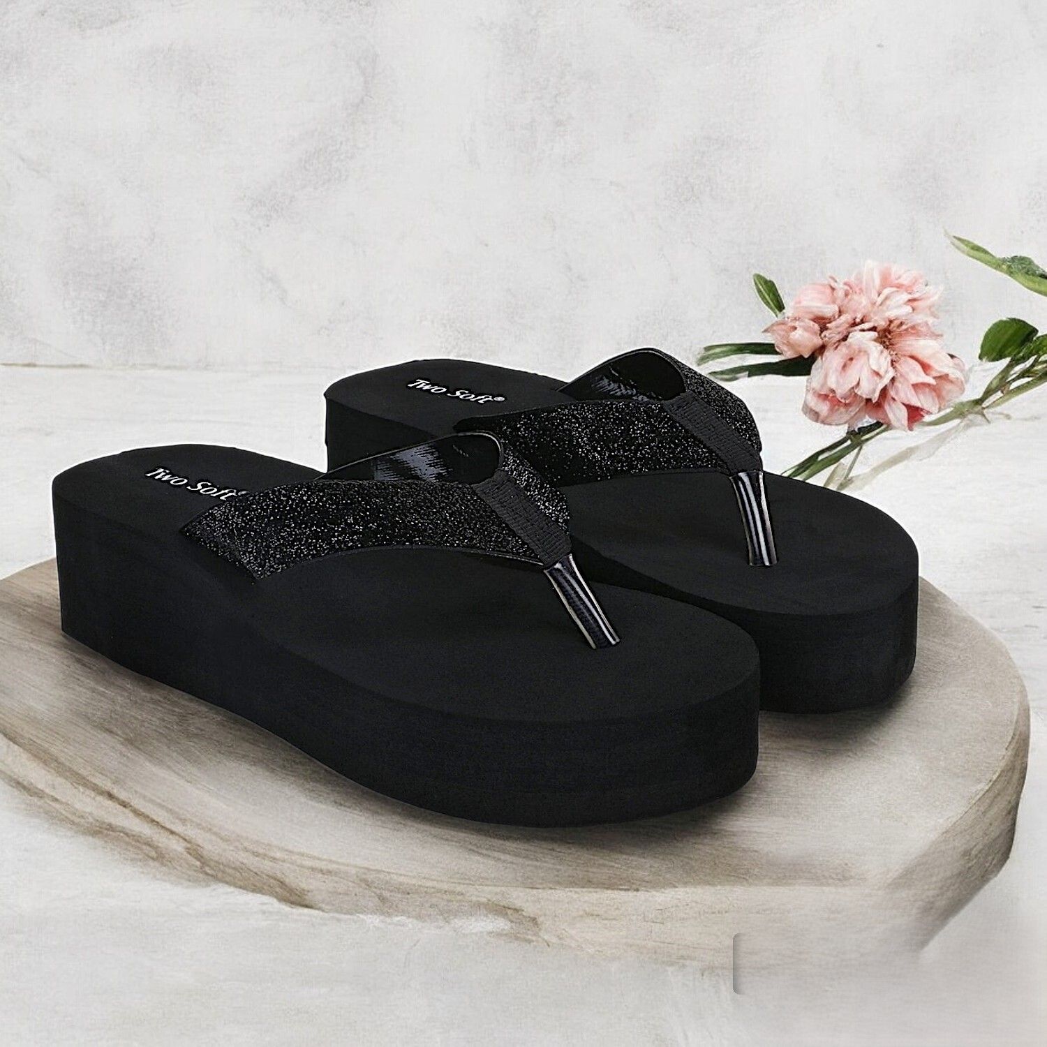 Women Comfortable Extra Soft Lightweight Casual Trendy Stylish Wedge Sandal Wedges Sandal-image-21