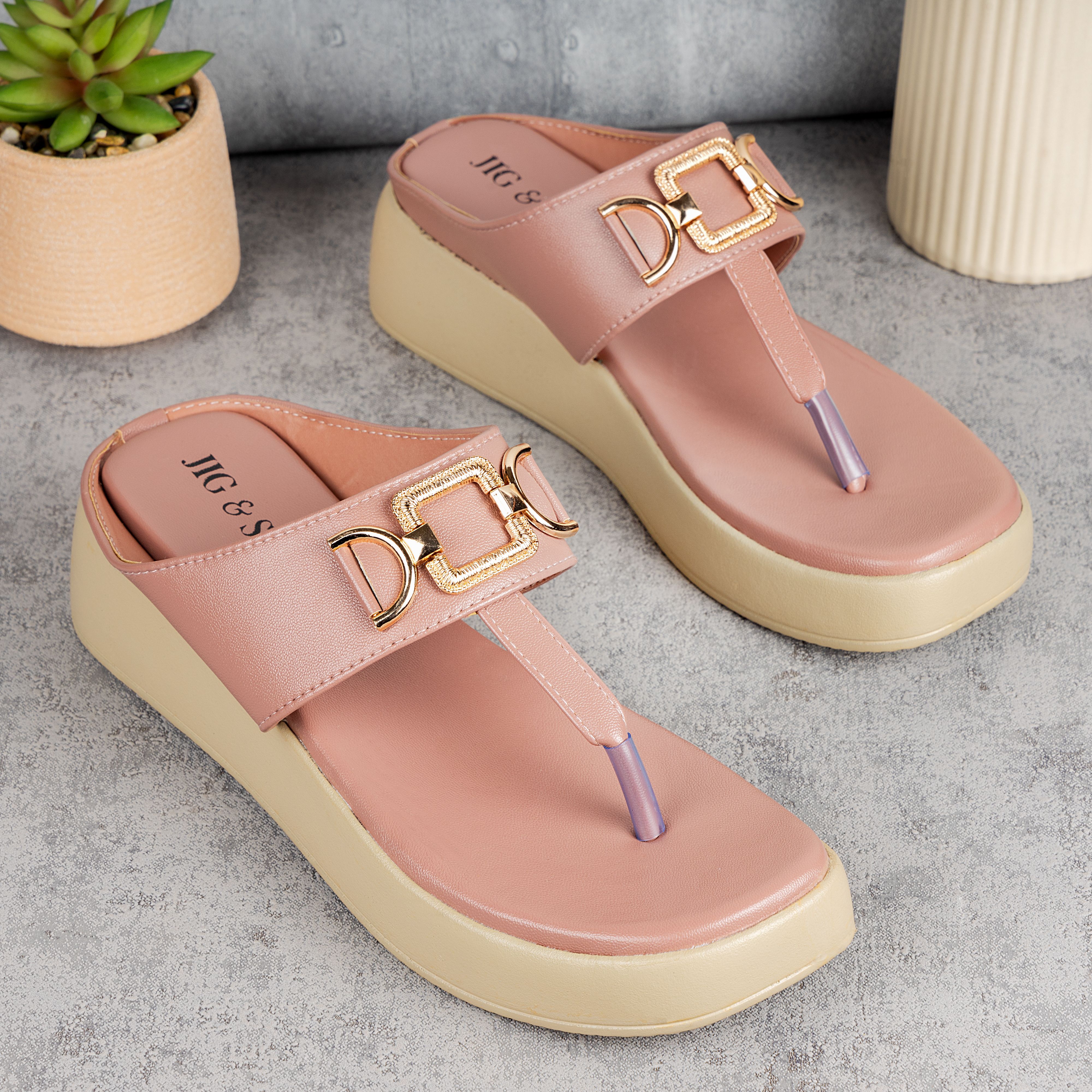 jig & sid Women Wedges Sandal-picture-11