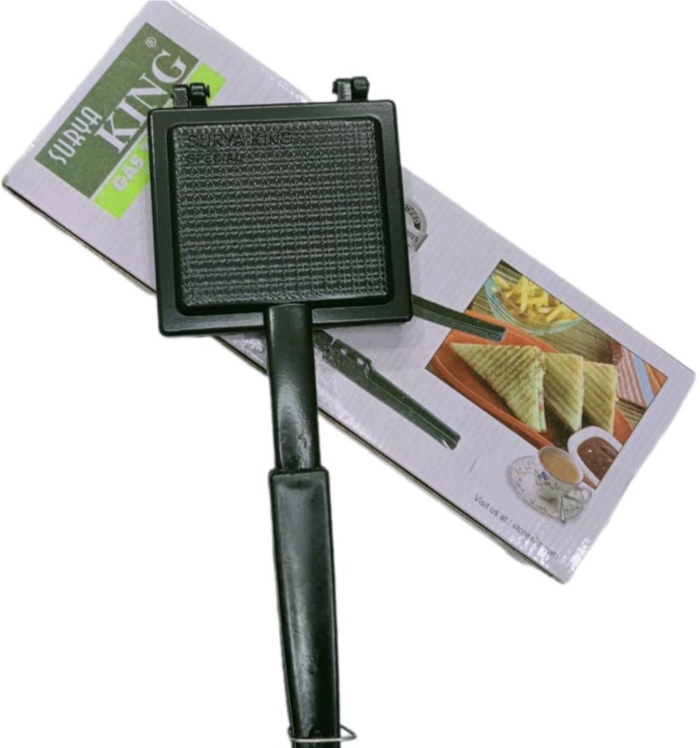 Gas Toaster Sandwich Maker, Hand Gas Toaster Grill, Open Grill, Toast-image-35