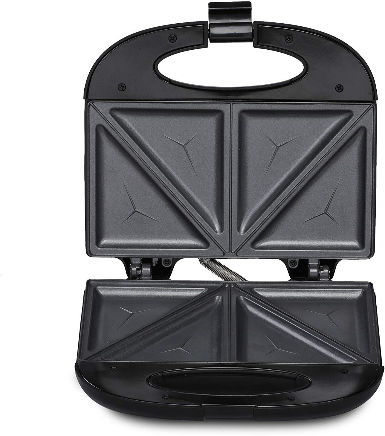 Sandwich Toaster, Electric Sandwich Maker, Nonstick fix toast plate, Handle lock Toast-image-40