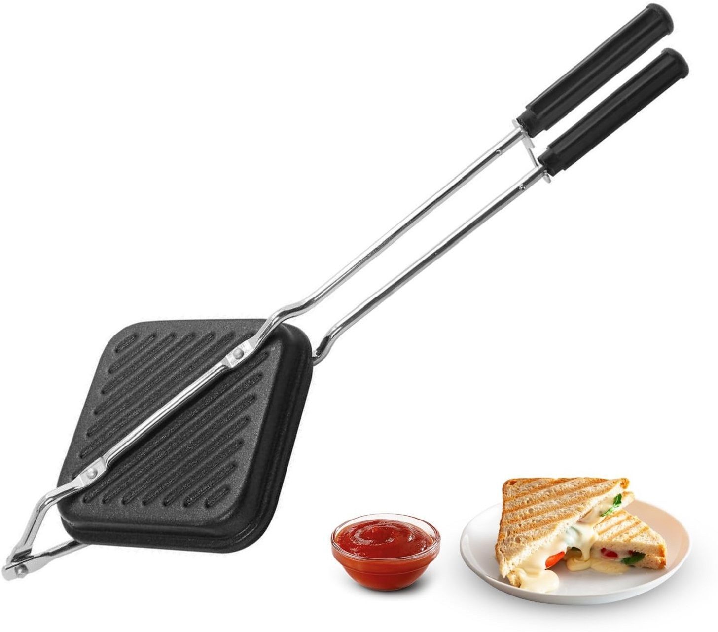 finepics by facttees Instant Gas Toaster Non Stick for Grilled Sandwich and Bread Snacks Toast-picture-22