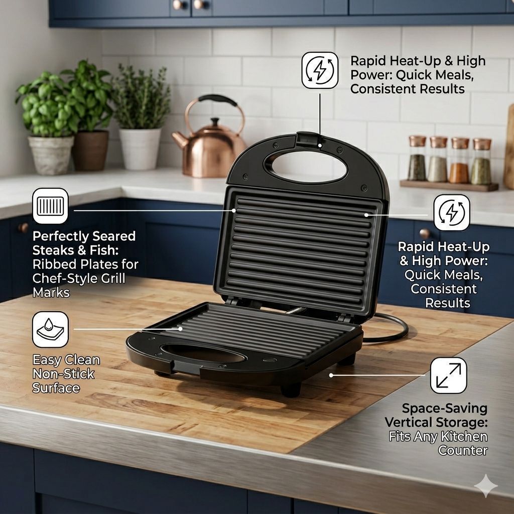 _Black Sandwich mkr-646 Toast Sandwich Maker-image-28
