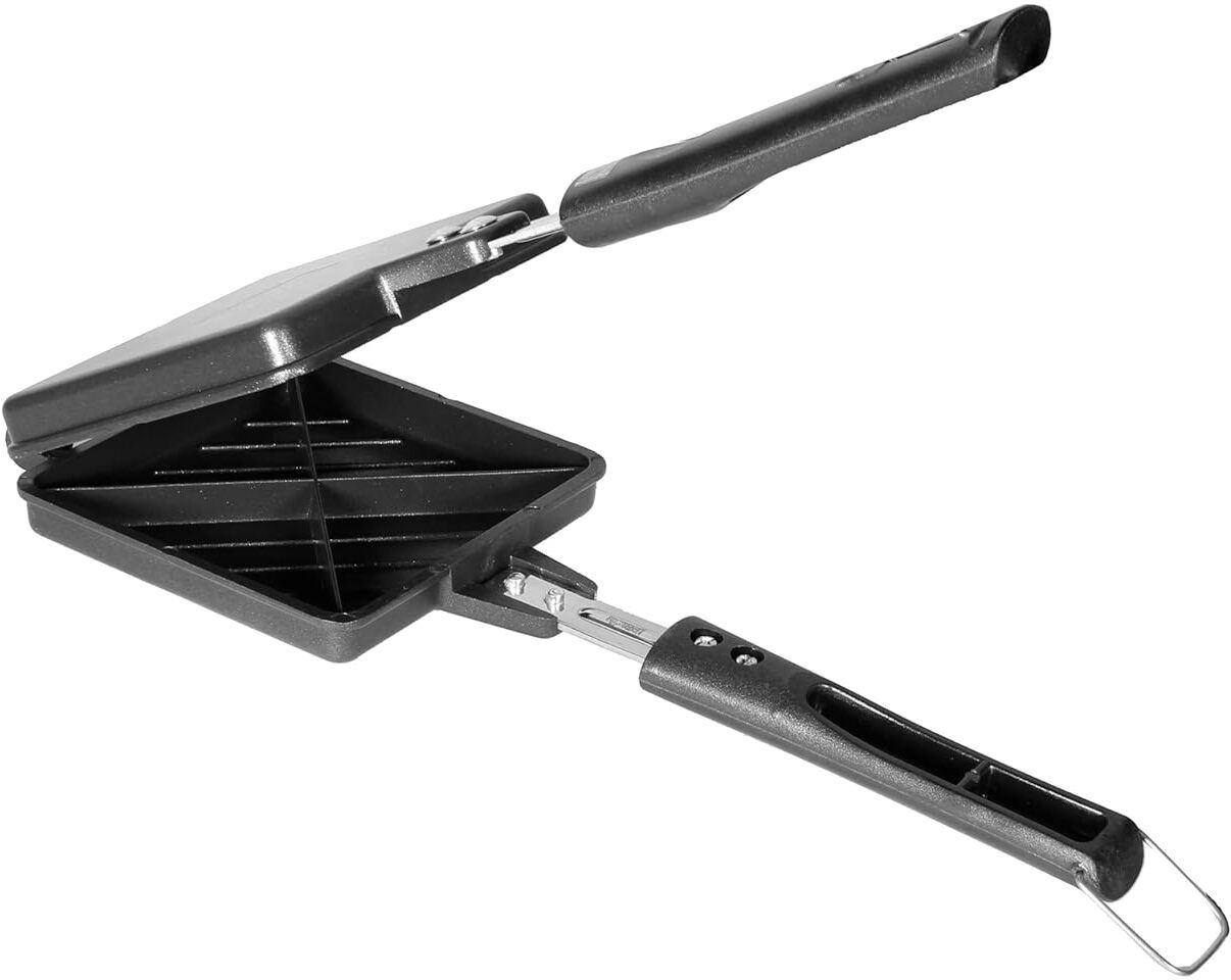Big Grill Sandwich Maker Compatible with Jumbo Grill Gas Long Cool Touch Handles 2 W Pop Up Toaster-image-17