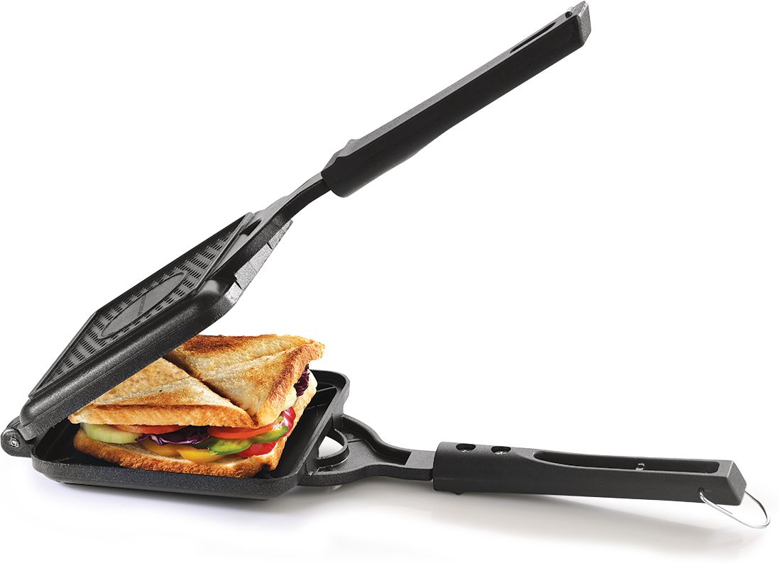 magnus Non Stick Giant Grill Toaster with 4 Cut Design for Quick Heating Gas Compatible Grill-picture-4
