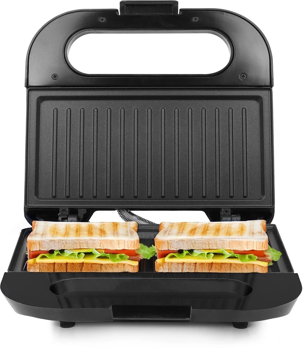 milton Royal Pro Express 800W Toaster Griller Sandwich Maker Top Stainless Steel Body Grill-picture-20
