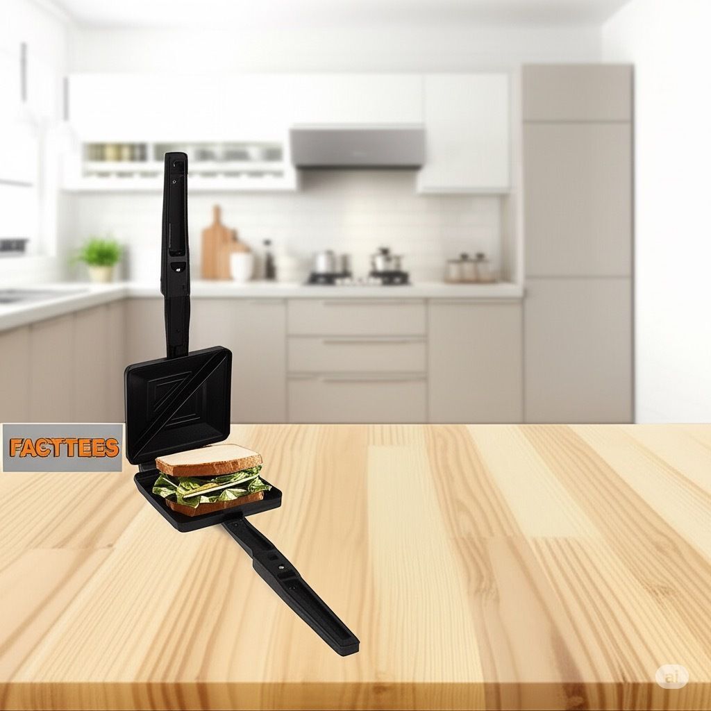 finepics by facttees by facttees NON STICK SANDWICH MAKER GAS STOVE Toast-picture-29