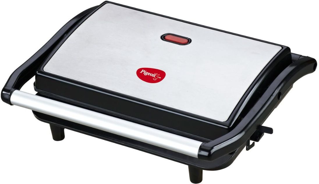 pigeon by pigeon Panini/Sandwich Griller with Non Stick Plates Grill-picture-31