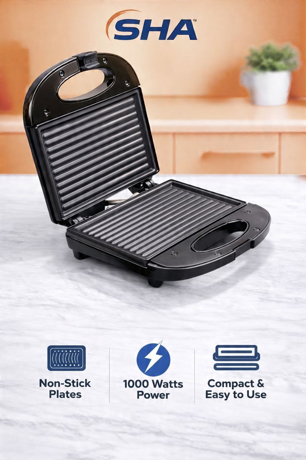 sha motherly love Sandwich Maker-6 Toast Sandwich Maker-picture-20