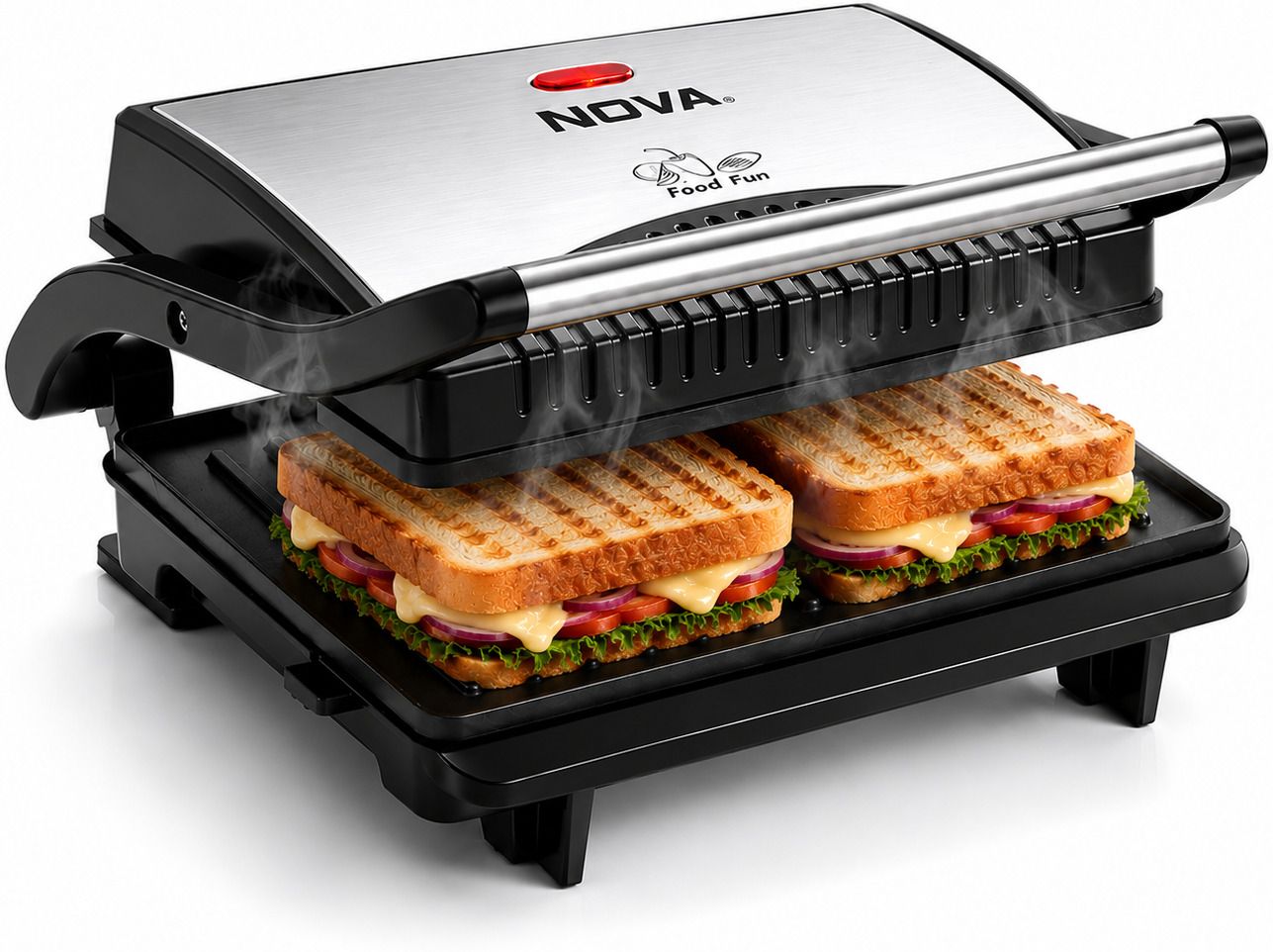 nova 2 Slice Grill Sandwich Maker Grill, Toast-picture-33