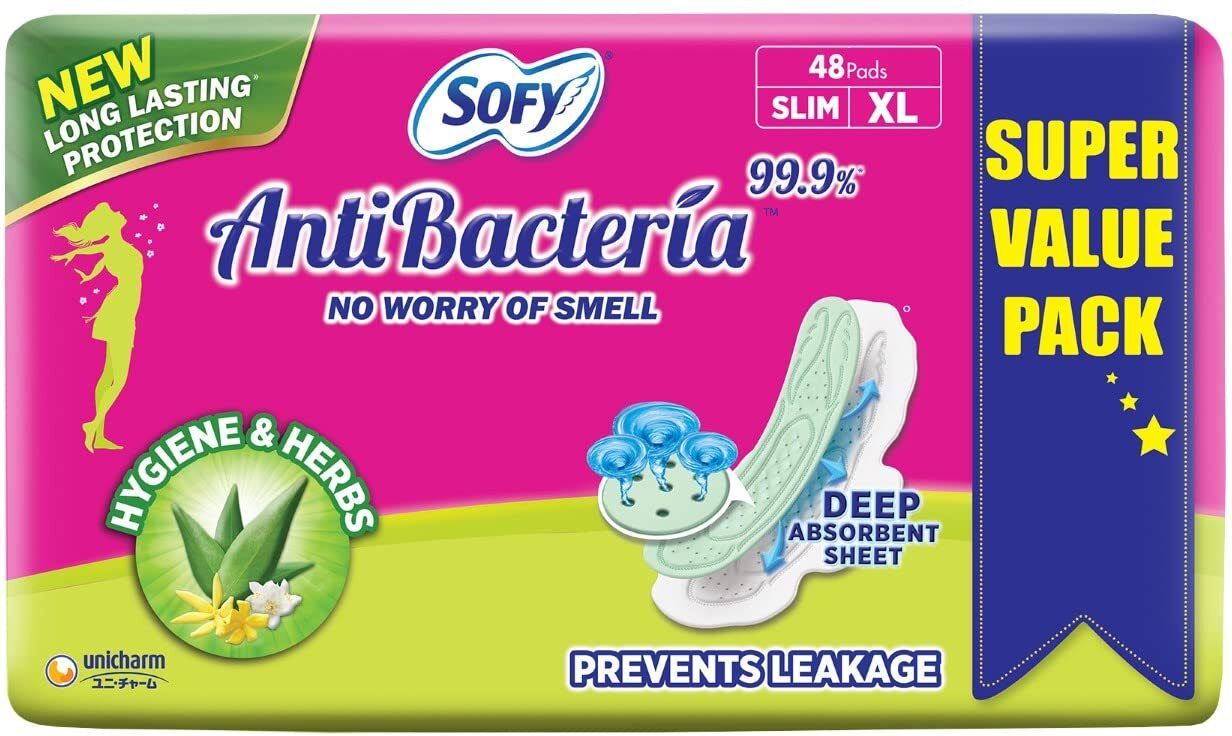 Anti Bacteria Extra Large XL 290mm - 48 Pcs Sanitary Pad