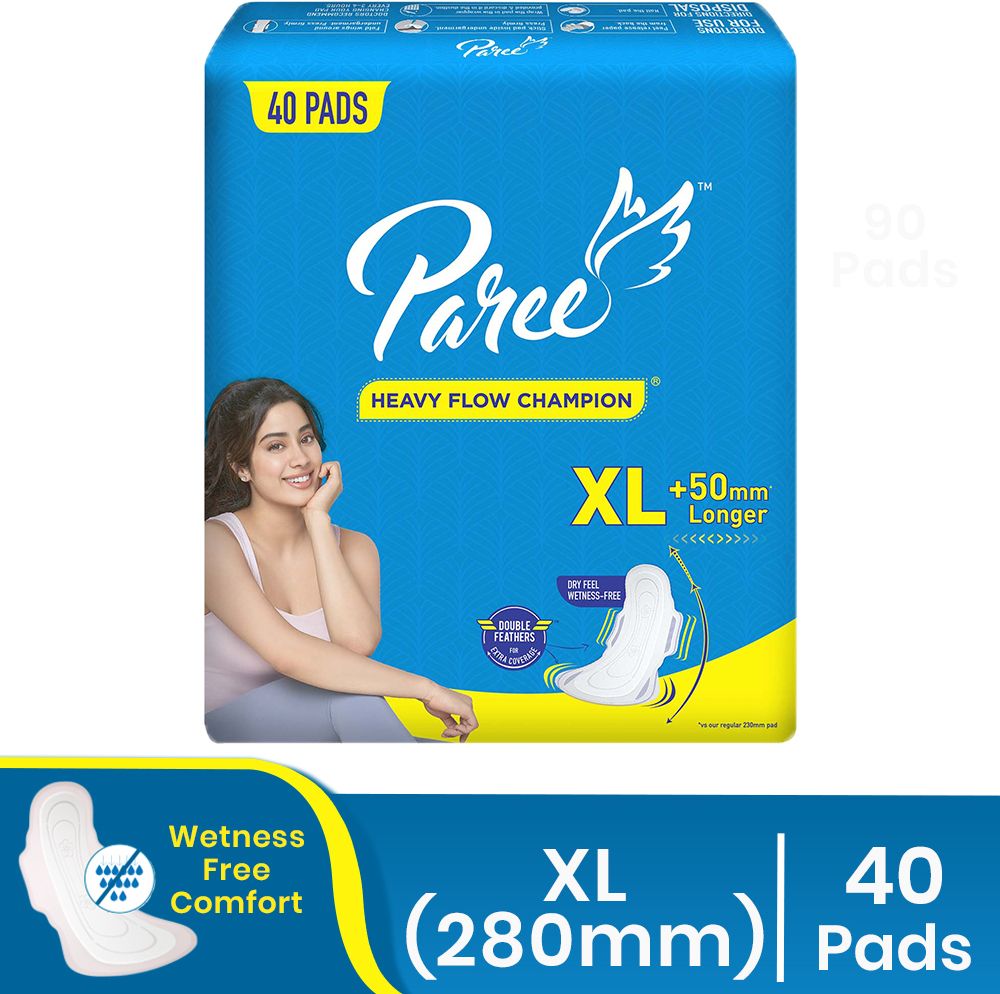 Dry Feel XL with Leakage Protection & Quick Absorbption Sanitary Pad
