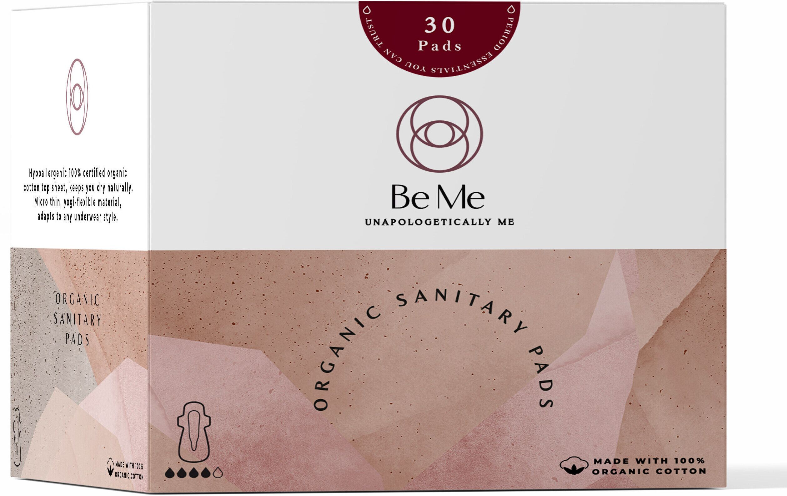 Sanitary Pads( All Large - For Medium Flow -Disposable Pouch with each pad) Sanitary Pad-image-39