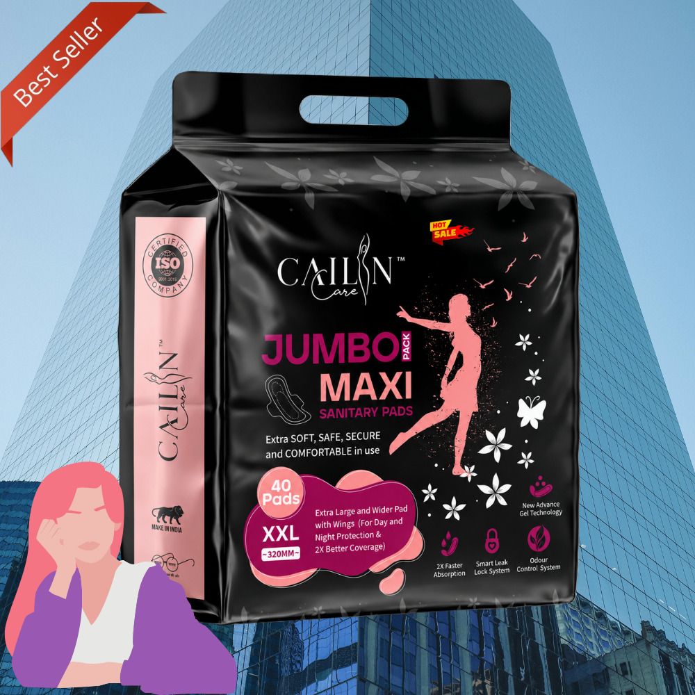 Fast Absorption XXL 320mm Soft Top Sanitary Pads Soft Surface Daily Care Sanitary Pad-image-41