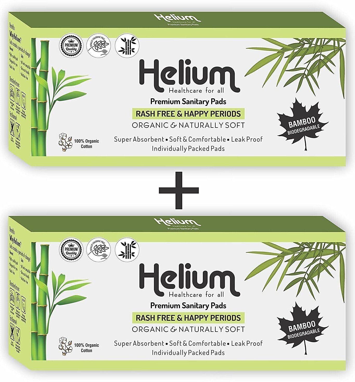 Biodegradable Bamboo Premium Sanitary Pads - (Pack Of 2*20 = 40 Pads - XXL-320mm),Pure Cottene,100% Rash-Free-Periods,Full-Day&Full-Night,High Absorbent, Heavy Flow, High Absorbent, Extra Long. Sanitary Pad-image-25
