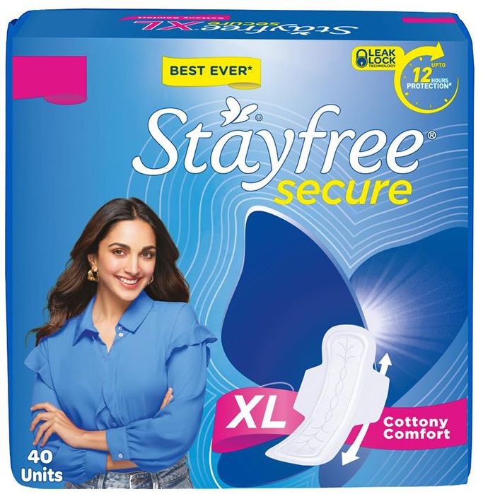 Secure XL Wings Sanitary Pad